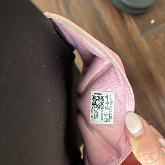 Adidas Pink Slipper Sandals – Size US 10 - Picture 3 of 4
